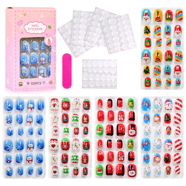 Fun Themed Press-On Nail Set Bowlift