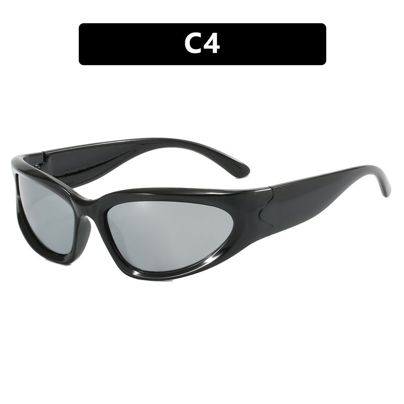 Women sporty sunglasses with ergonomic design and protective UV filter Bowlift