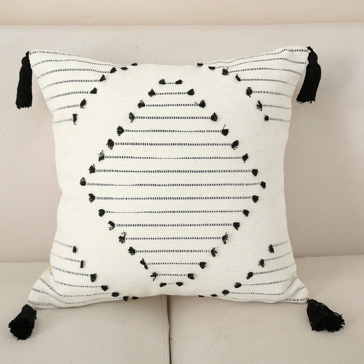 Women's Decorative Pillowcase with Textured Design Bowlift