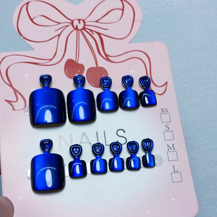 Chic Foot Art Nails Bowlift