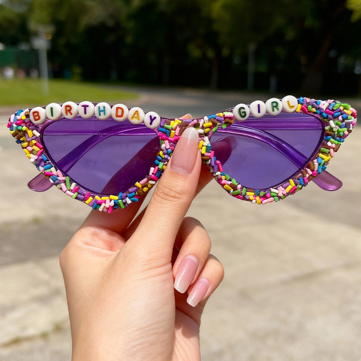 Fun-Themed Cat-Eye Sunglasses Bowlift