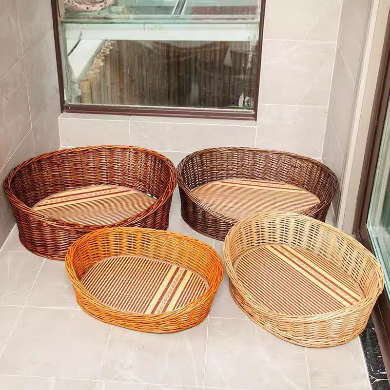 Women's basket for pets with comfortable sleeping area Bowlift