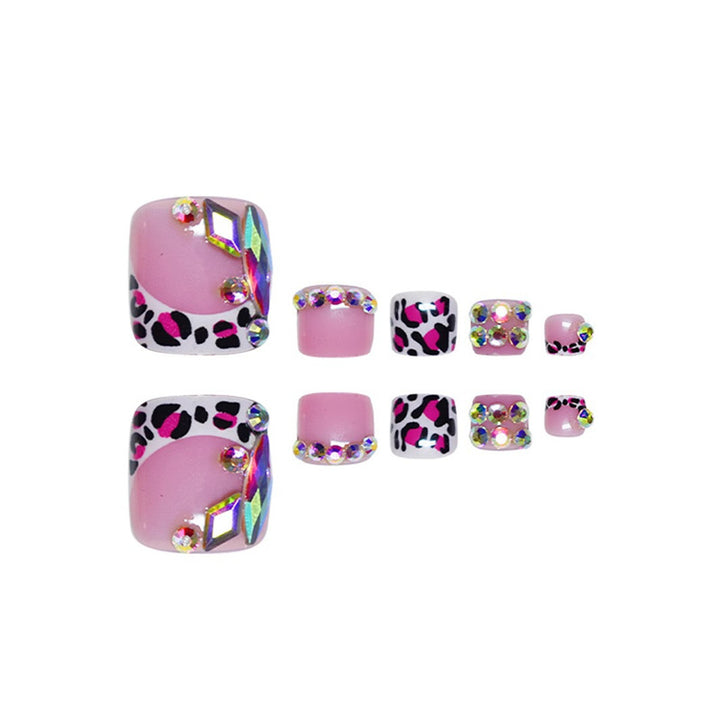 Decorative 3D Press-On Nail Art Set Bowlift