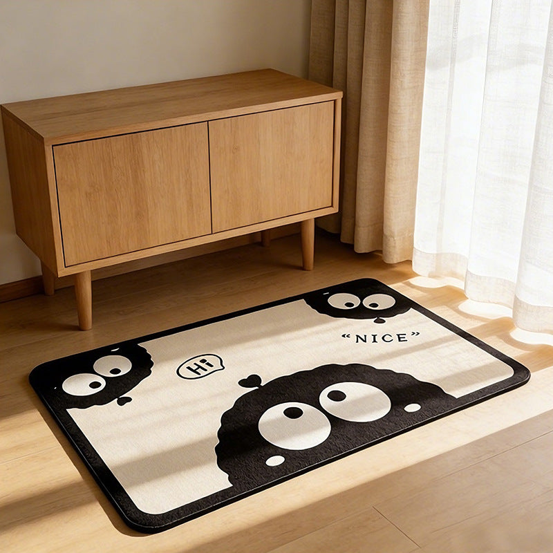 Playful Cow-Themed Bathroom Mat Bowlift