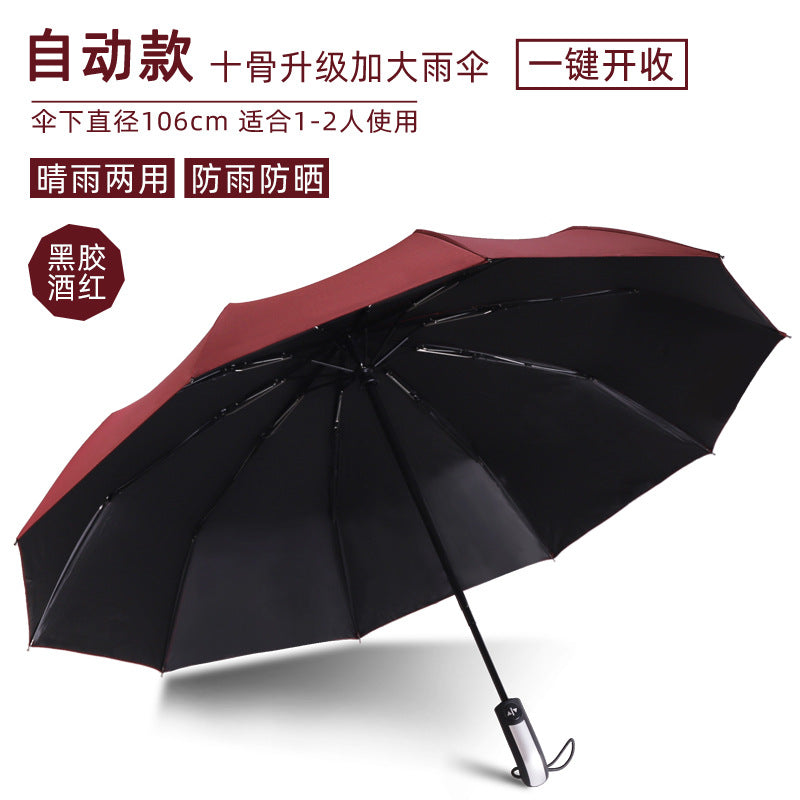 Women's automatic umbrella Bowlift