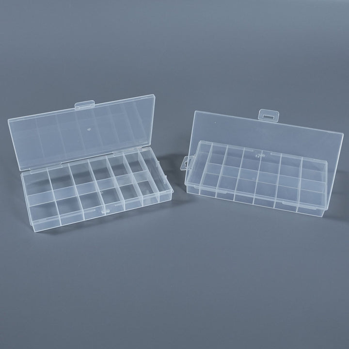 Transparent Divider Storage Box Bowlift