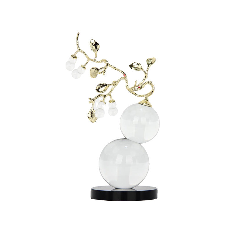 Artistic Botanical Sculpture