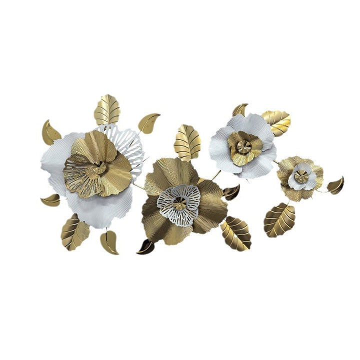 Decorative Metal Flower Wall Sculpture Bowlift