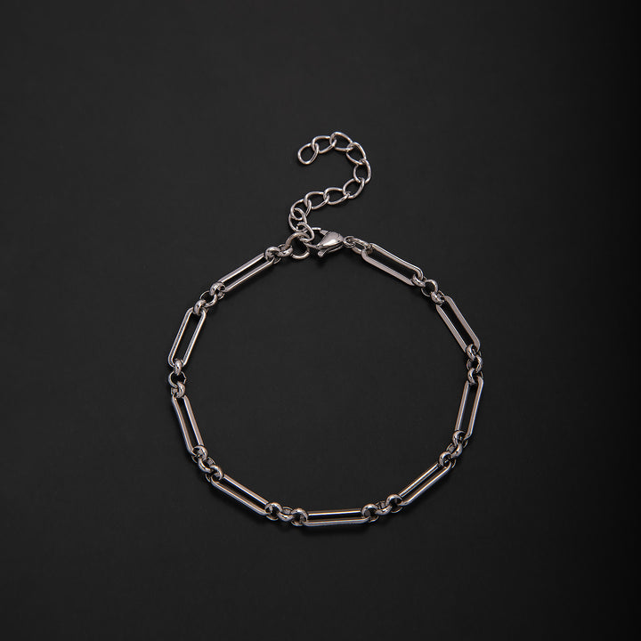 Interlaced Metal Link Bracelet Bowlift