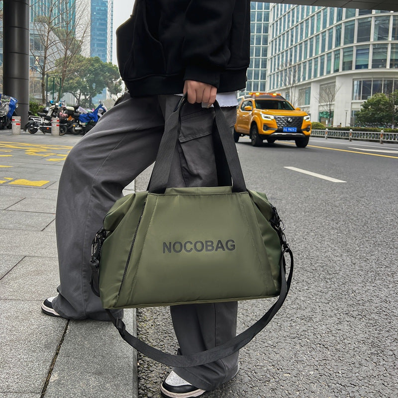 Sporty Duffel Bag With Durable Material And Versatile Interior Bowlift