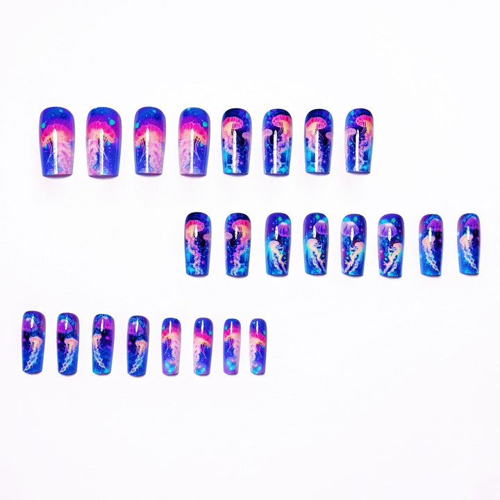 Creative 3D Art Nails with Ocean Motif Bowlift