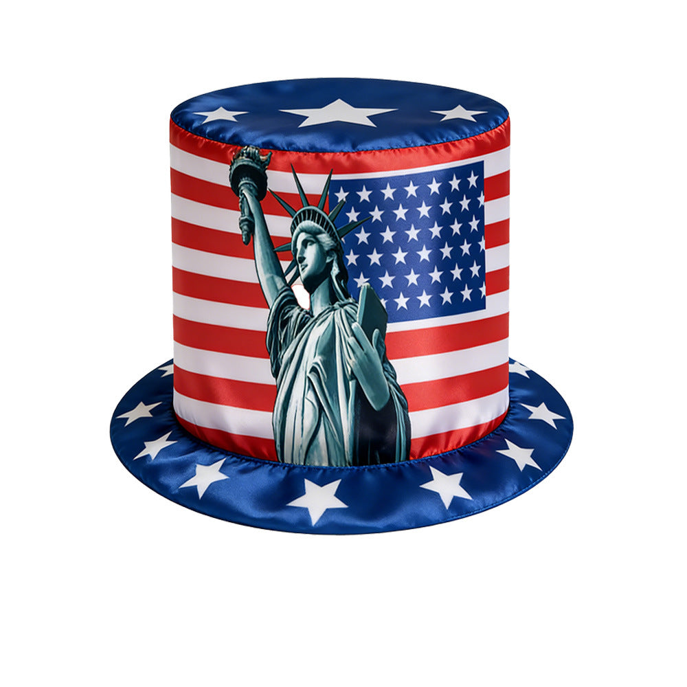 Unisex Festive Hat with Patriotic Design Bowlift