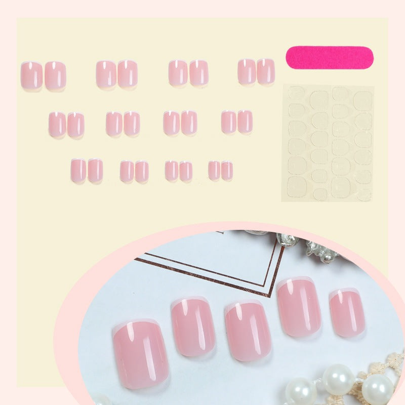 Acrylic nail set with elegant, high-gloss nails Bowlift
