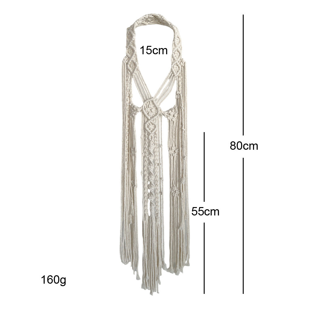 Macrame Decorative Wall Hanging Organizer Bowlift