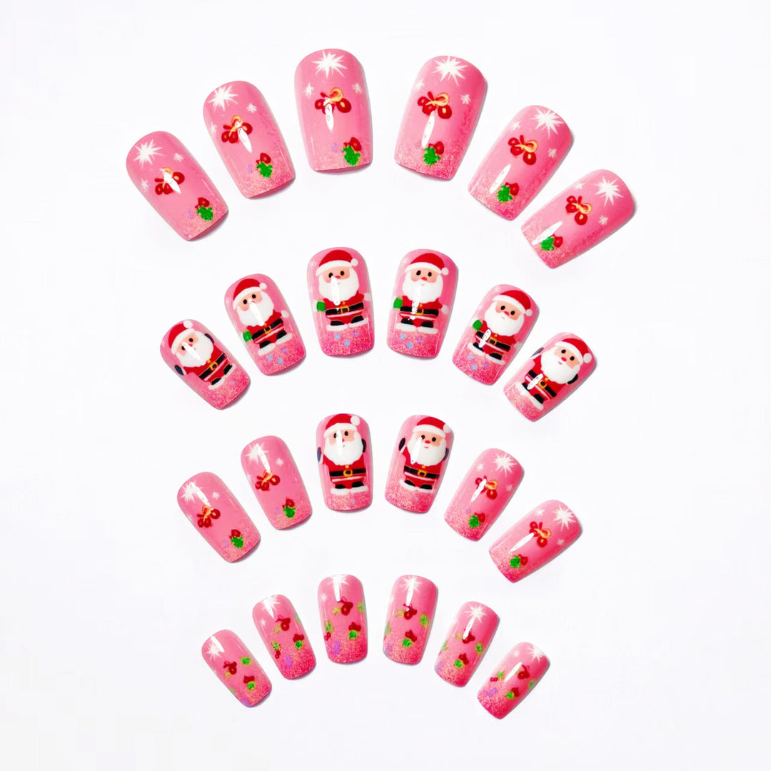 Festive Artificial Nails Bowlift