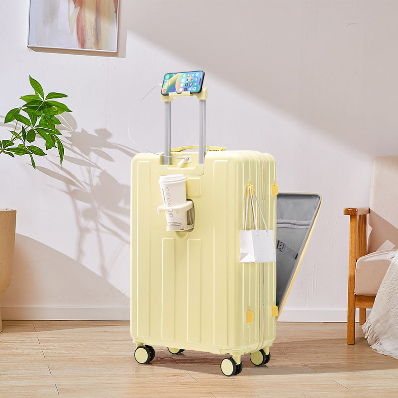 Functional Compact Travel Suitcase Bowlift