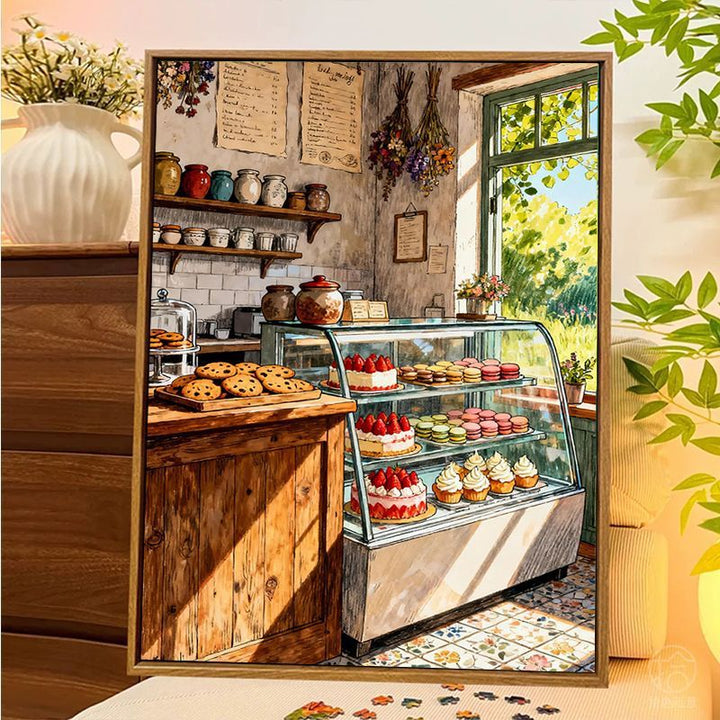 Bakery-Themed Decorative Canvas Art Bowlift