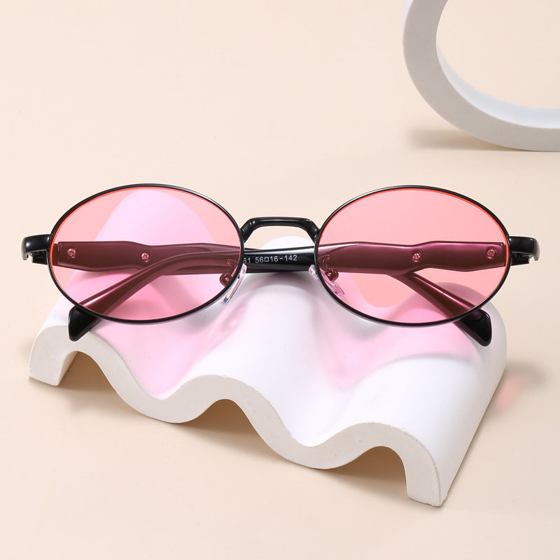 Fashionable Sunglasses In Elegant Oval Design Bowlift 1787127969