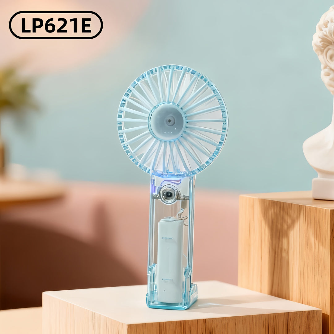 Women's Portable USB Hand Fan with Ergonomic Handle Bowlift
