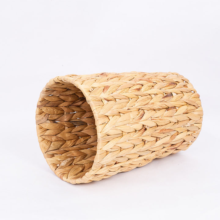 Handcrafted Decorative Woven Storage Cylinder Bowlift