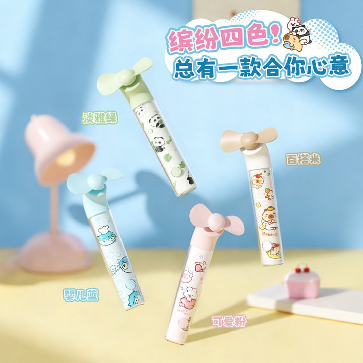 Ladies portable cooling fan with playful design Bowlift