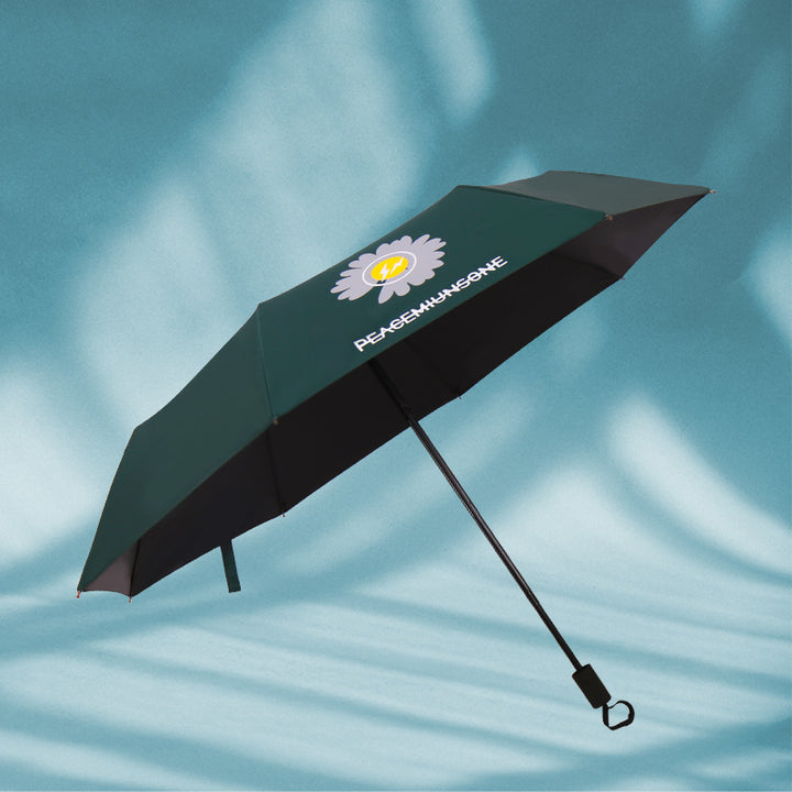 Women Foldable Umbrella with Floral Pattern Bowlift