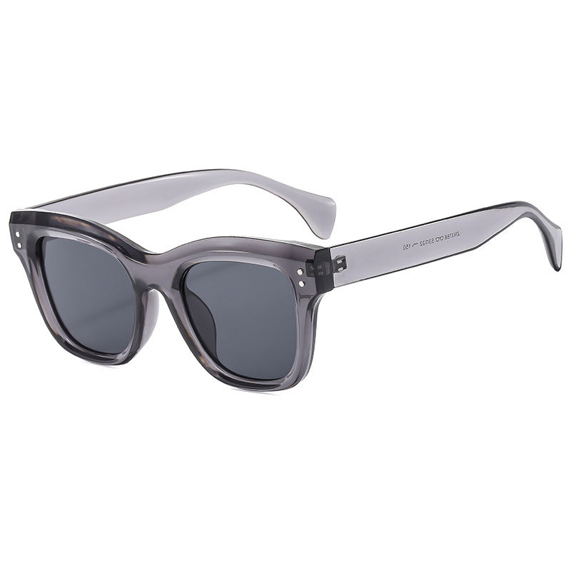 Women's oversized sunglasses with rounded square frame and UV protection Bowlift
