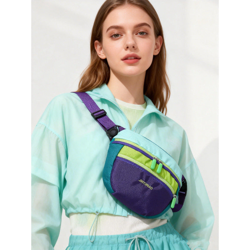 Multi-Zippered Sling Bag Bowlift