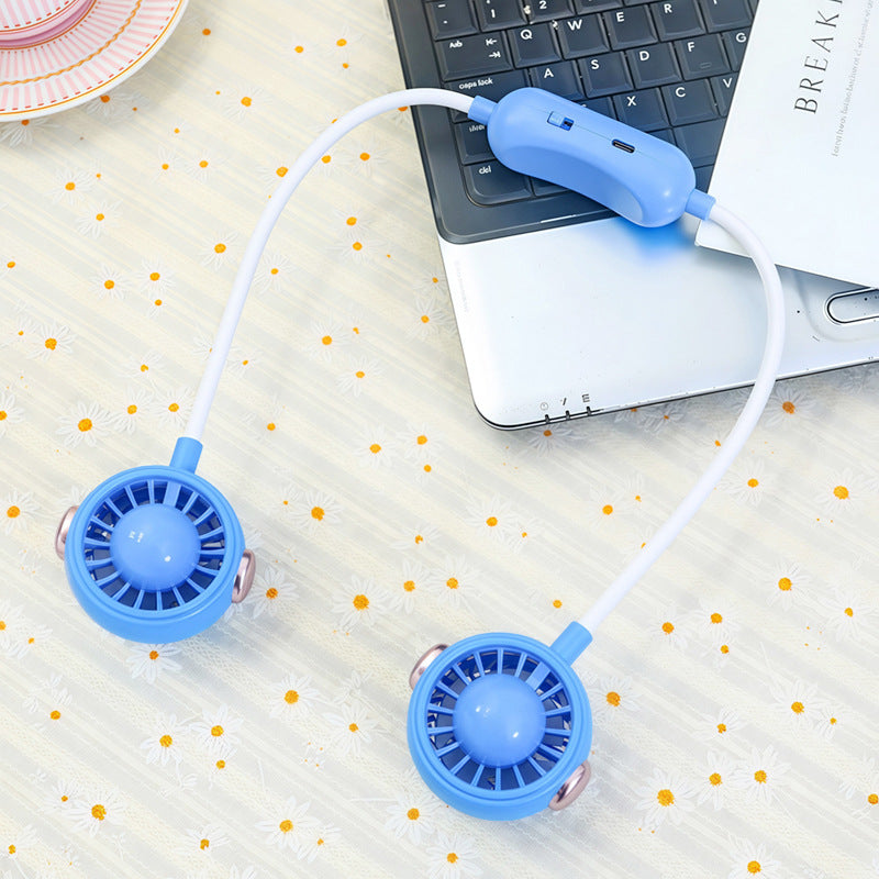 Women Portable Office Vibrator Fan with Flexible Mounting System Bowlift