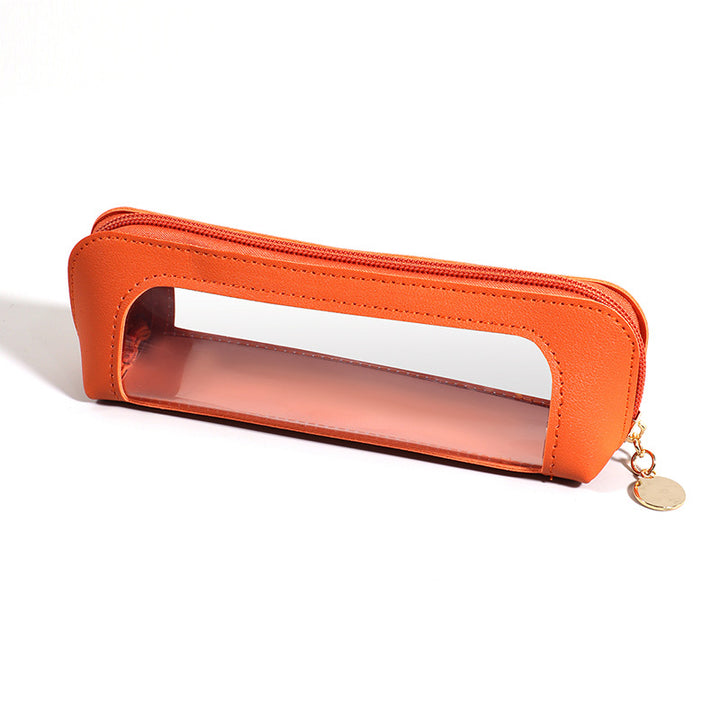 Stylish Leather Pencil Case Bowlift