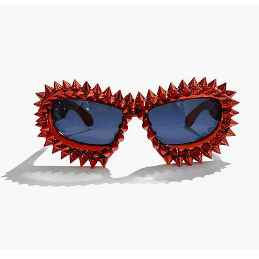 Women's statement sunglasses with creative stud accents Bowlift