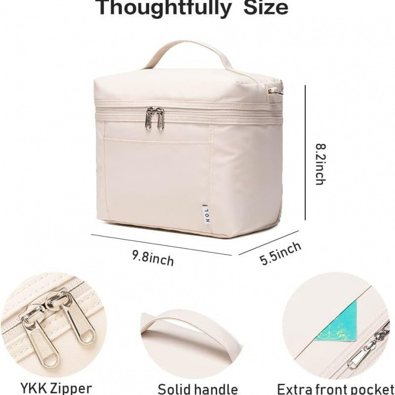 Insulated picnic bag with multiple compartments Bowlift
