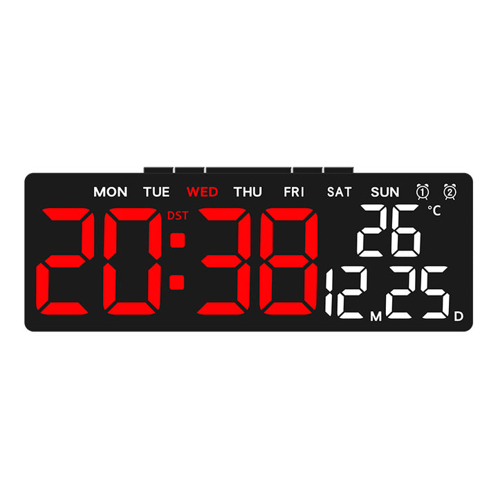 Digital multifunction alarm clock with large display Bowlift