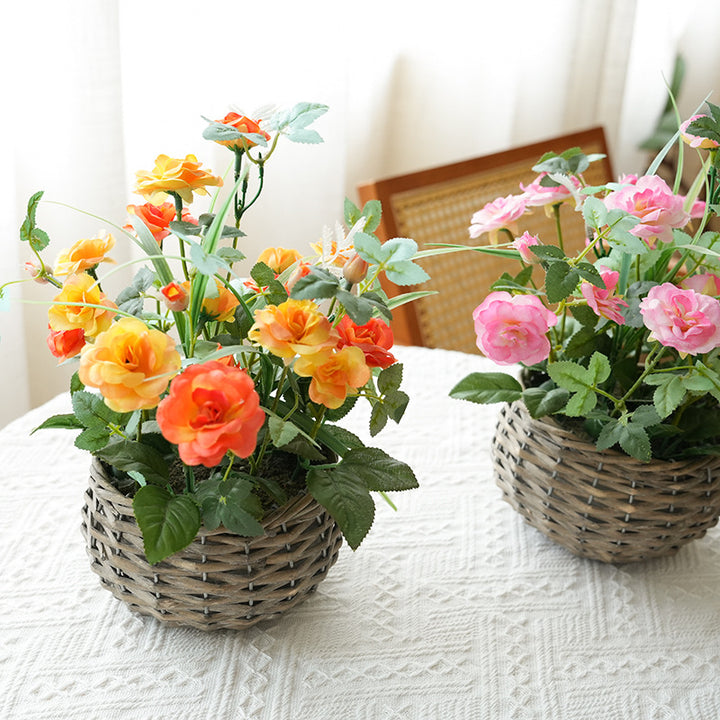 Artificial Rose Bouquet Bowlift