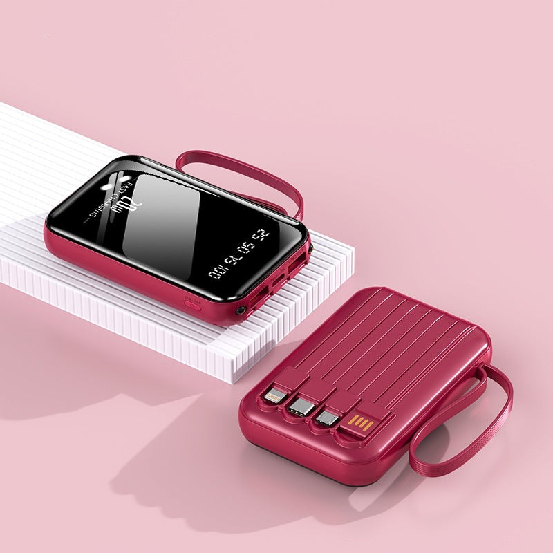 Power bank with innovative fast charging function and digital display Bowlift