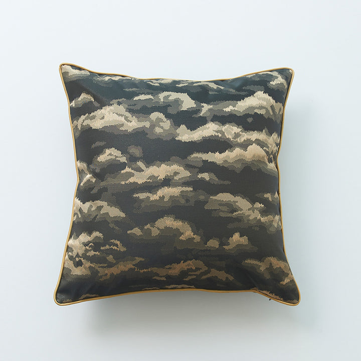 Textured Abstract Pattern Throw Pillow