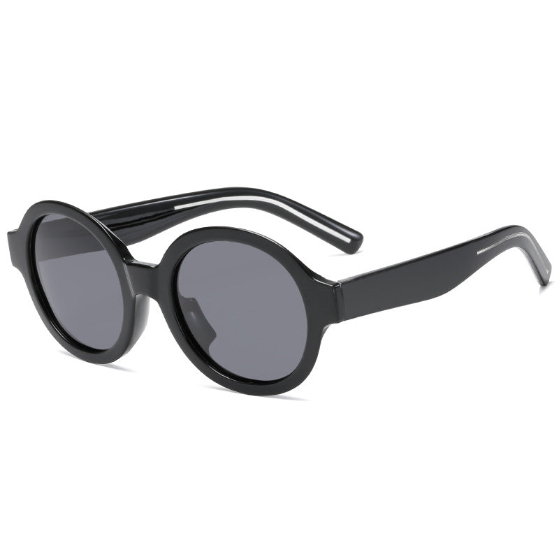 Ladies fashionable sunglasses in stylish round design Bowlift