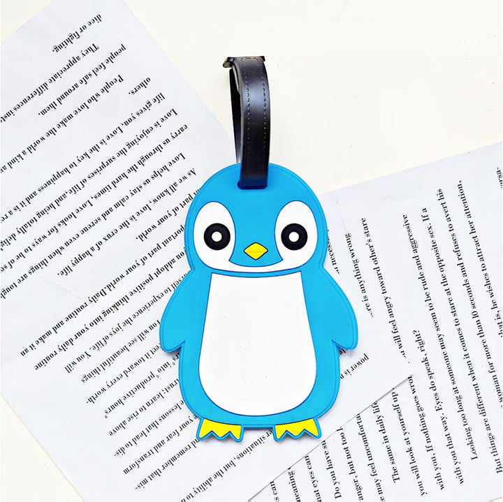 Unisex Cute Penguin Travel Luggage Tag Bowlift
