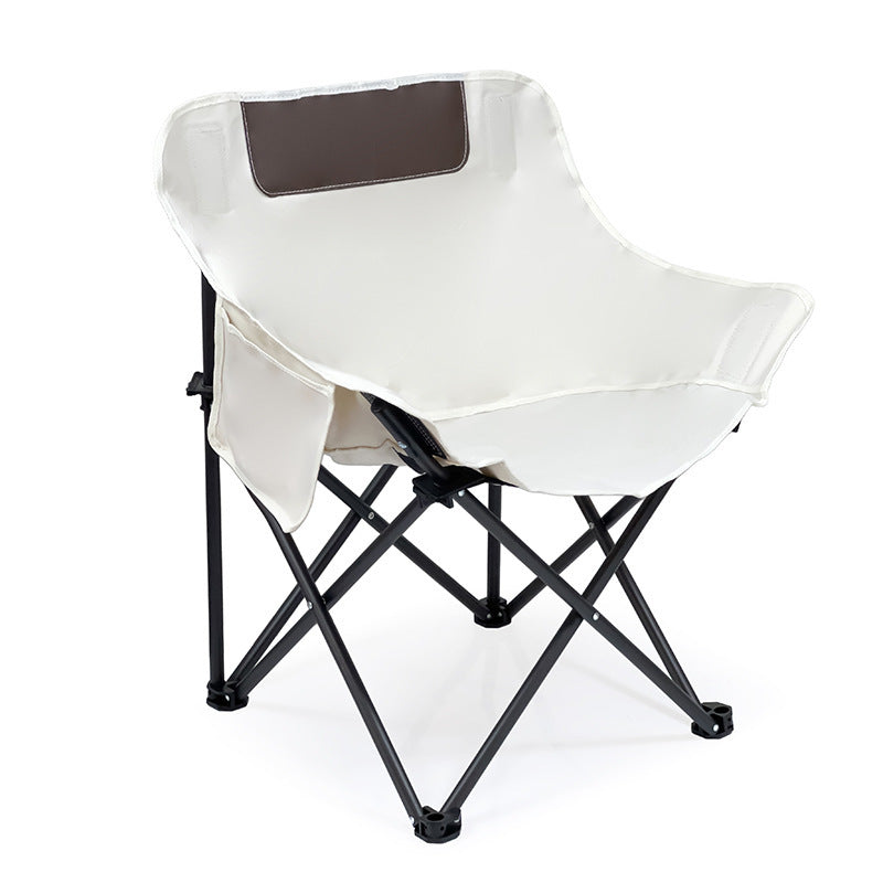 Women's folding chair with comfortable backrest and cup holder Bowlift