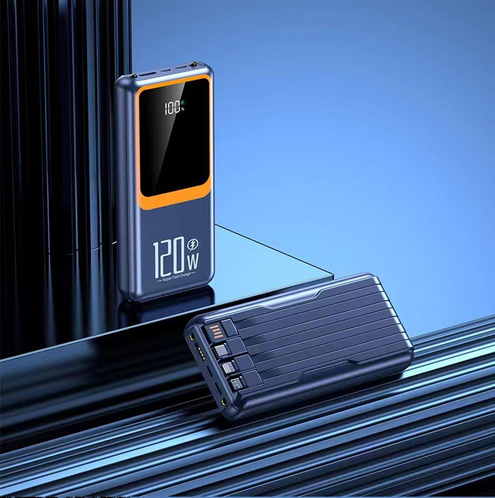 High-performance power bank with display and fast charging function Bowlift