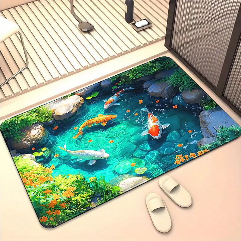 Optical Illusion Doormat