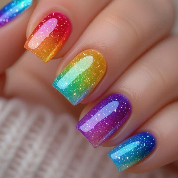 Gradient Glitter Nail Art Set Bowlift