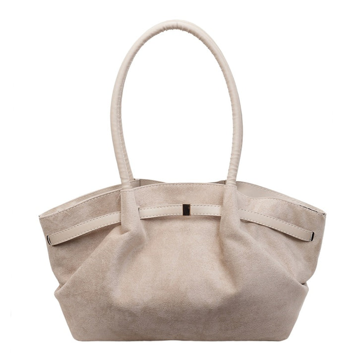 Suede Oversized Tote Bag Bowlift