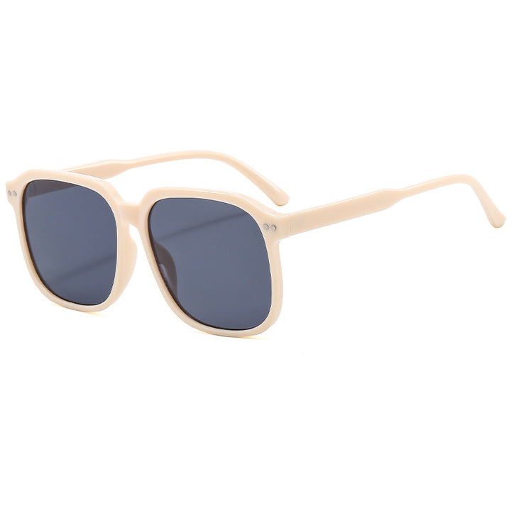 Women's square sunglasses with modern plastic frame Bowlift