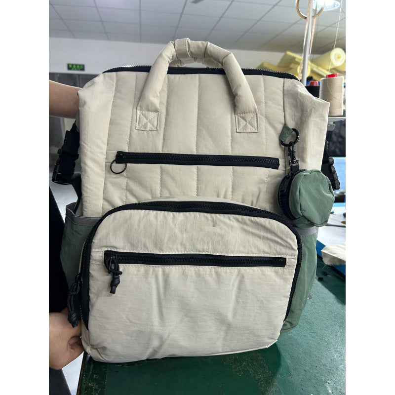 Compact Tote Bag with Elastic Lacing System Bowlift