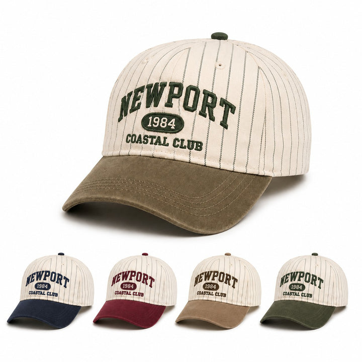 Women's casual and stylish cap with striped pattern Bowlift