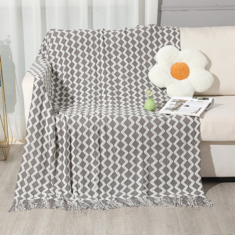 Ladies decorative throw blanket Bowlift