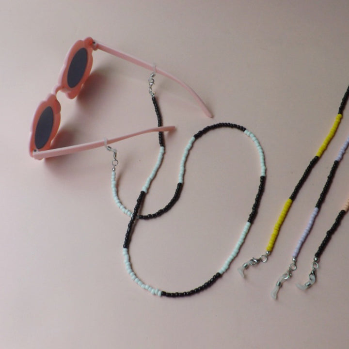 Fashionable Bead Glasses Chain Bowlift