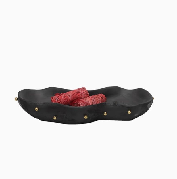 Decorative Oval Serving Bowl