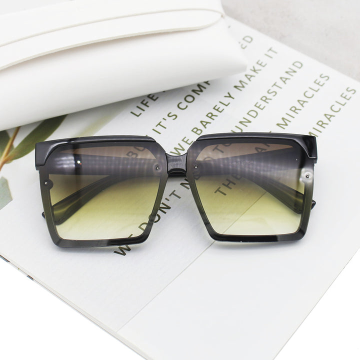 Women's large geometric sunglasses Bowlift